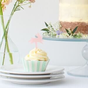 Easter Bunny Rabbit Cupcake Toppers 12 pcs by Meri Meri